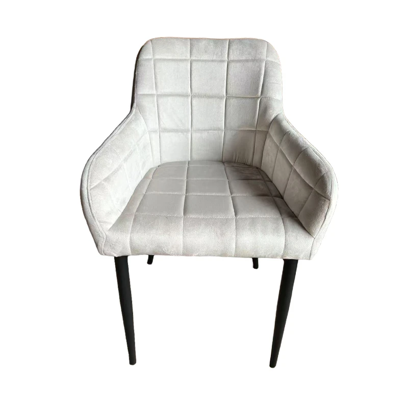 High Back Armchair With Ottoman