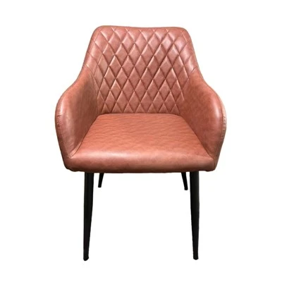 Upholstered High Back Armchair